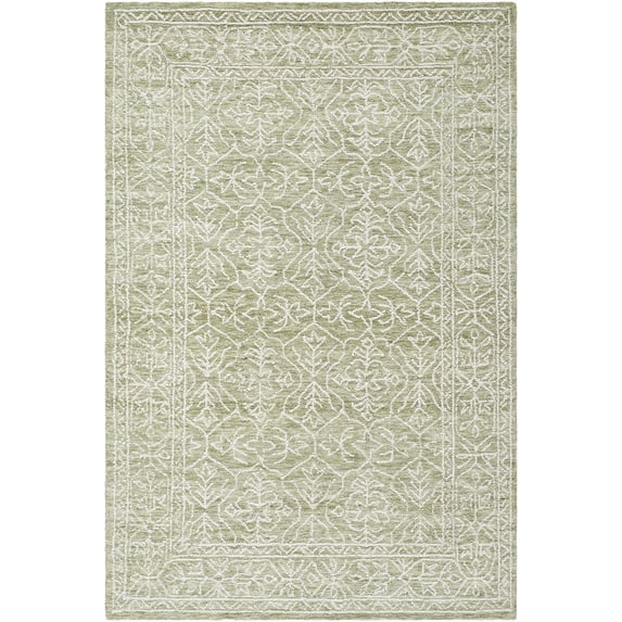 BoutiqueRugs Yadid Traditional Area Rug - Warm Gray, Pearl, Off White - 8' x 10'