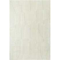 BoutiqueRugs Yaniv Contemporary Area Rug - Light Silver - 2' x 3'