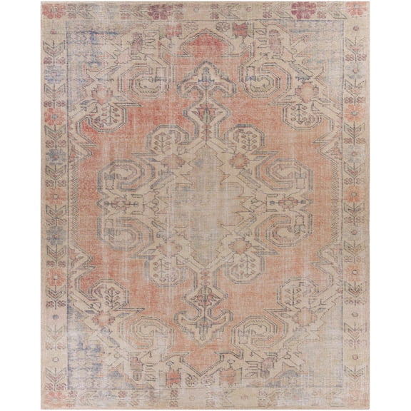 BoutiqueRugs Yetminster Traditional Area Rug - Camel, Peach, Beige - 2'6" x 4'