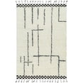 thumbnail image 1 of BoutiqueRugs Yukia Bohemian, Transitional Area Rug - Ivory, Charcoal, Jet Black - 8' x 10', 1 of 6