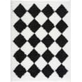 thumbnail image 1 of BoutiqueRugs Zahur Bohemian, Traditional Area Rug - Black, White - 6'7" x 9'6", 1 of 10