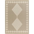 thumbnail image 1 of BoutiqueRugs Ziggy Bohemian Jute and Cotton Natural Fiber Textured Large Area Rug - Boho Moroccan Geometric Area Rug for Bedroom - Machine Washable - Tan, Peach, Beige - 7'9" x 10' (8x10 Area Rug), 1 of 9