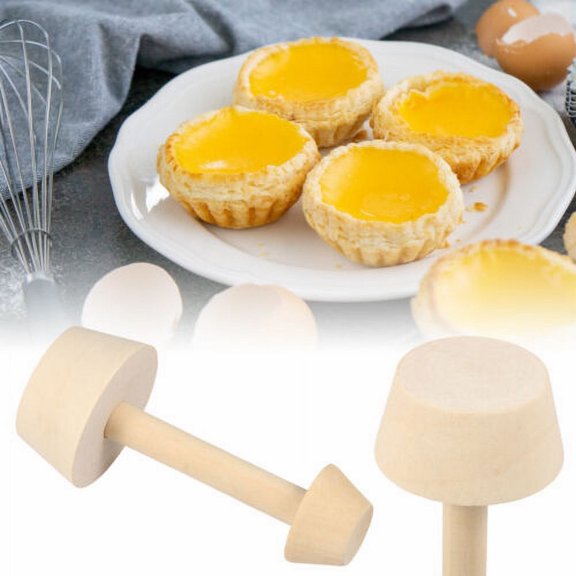 Boutique Sales Today Clearance Dessert Molds Egg Mould Wooden Dough Mould Portable Egg Tray Mould Double Egg Mould
