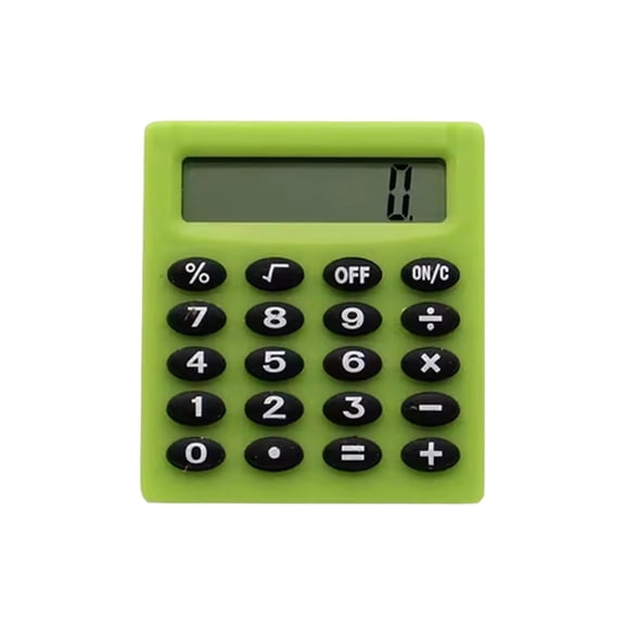 Boutique Stationery Student Calculator 8 Digits Display Basic Math Functions ABS Lightweight Design