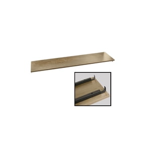 Boutique Vintage 48 inch Caramel Oak Shelf for Outrigger
