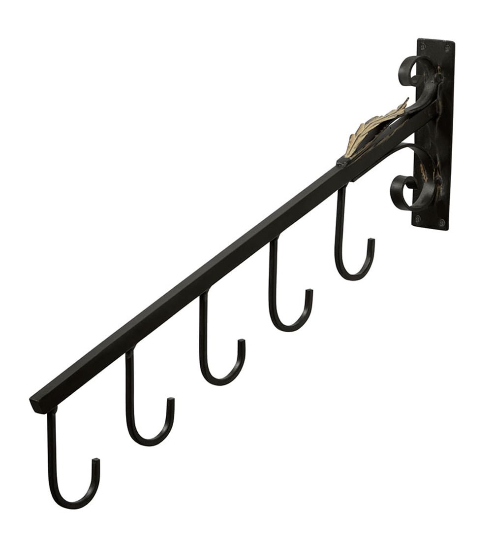Boutique Vintage 5-J-Hook Waterfall Wall Mount - Set of 3