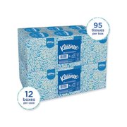 Boutique White Facial Tissue 2-Ply, Pop-Up Box, 95 Sheets/Box, 3 Boxes/Pack