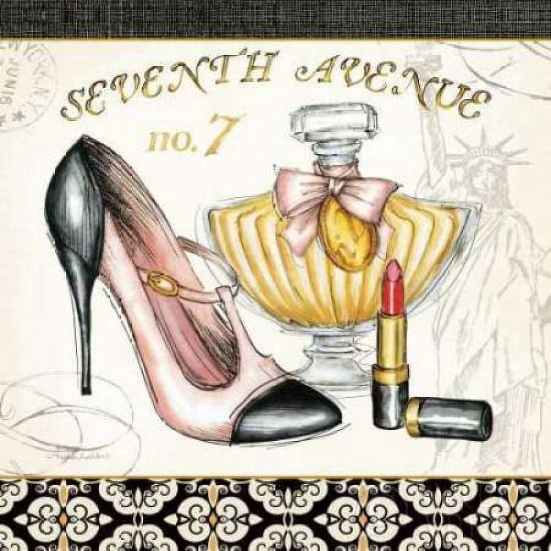 Boutique de Luxe III Canvas Art - Andrea Laliberte (24 x 24)