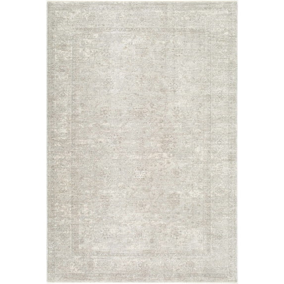 BoutiqueRugs Ailbhe Traditional Area Rug - Ivory, Taupe, Sandstone - 6'7" x 9'6"