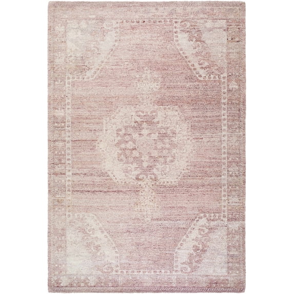 BoutiqueRugs Alafin Traditional Area Rug - Dusty Rose, Blush, Cream - 2' x 3'