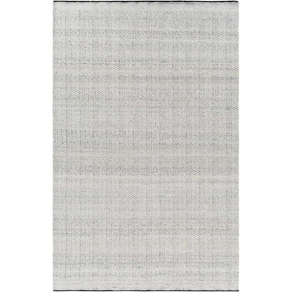 BoutiqueRugs Anane Traditional, Transitional Area Rug - Black, Light Slate, Medium Gray - 6' x 9'