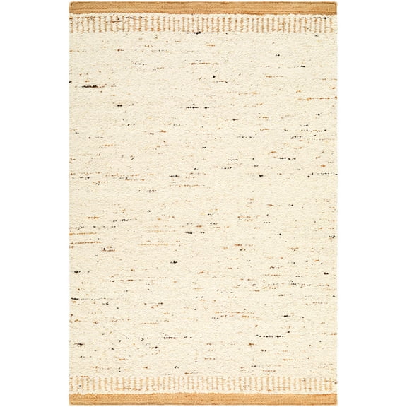 BoutiqueRugs Andrey Contemporary Area Rug - Beige, Light Brown, Charcoal - 2' x 3'
