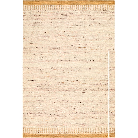 BoutiqueRugs Andrey Contemporary Area Rug - Beige, Light Brown, Charcoal - 8' x 10'