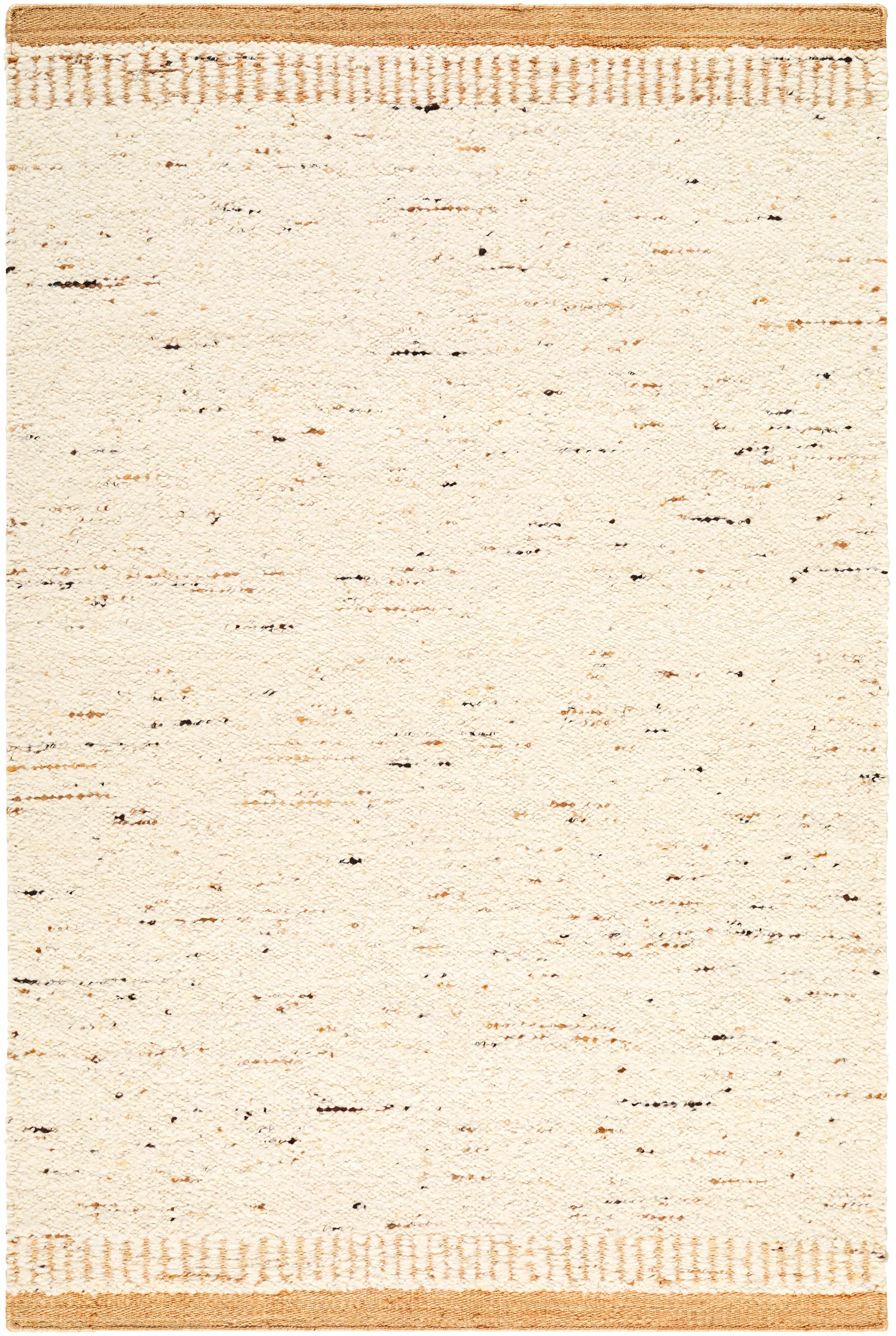 BoutiqueRugs Andrey Contemporary Area Rug - Beige, Light Brown, Charcoal - 9' x 12'
