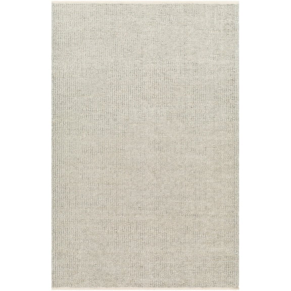 BoutiqueRugs Blaga Contemporary Area Rug - Lambswool, Cloud Gray, Nutmeg - 2' x 3'