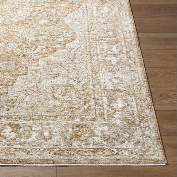 BoutiqueRugs Charae Traditional Area Rug - Taupe, Ivory, Sandstone - 5' x 7'5"