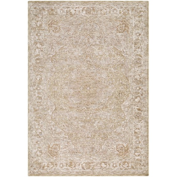 BoutiqueRugs Charae Traditional Runner Rug - Taupe, Sandstone, Ivory - 2'7" x 10' Runner