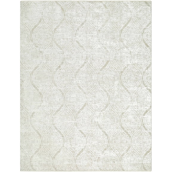 BoutiqueRugs Chinue Contemporary Area Rug - Ivory, Sandstone, Pearl - 5' x 7'5"