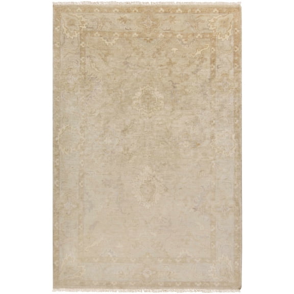BoutiqueRugs Colebrook Traditional Area Rug - Beige, Cream, Peach - 2' x 3'