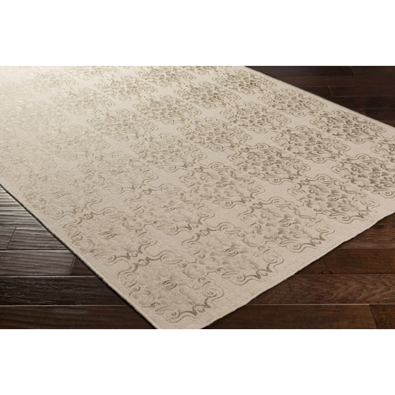 BoutiqueRugs Countyline Transitional Area Rug - Medium Gray, Taupe - 2' x 3'4"