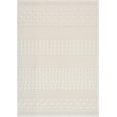 thumbnail image 1 of BoutiqueRugs Drago High Low Textured Area Rug - Boho Moroccan Geometric Rug for Entryway, Living Room, Bedroom, Dorm Room, Kids Room - Machine Washable - White, Off White - 3'3" x 5', 1 of 14