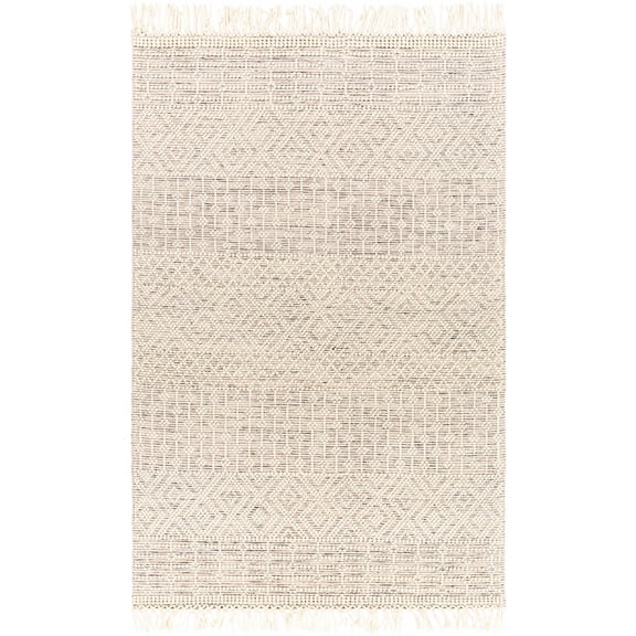 BoutiqueRugs Egil Bohemian, Transitional Area Rug - Off White, Peach - 2'3" x 3'9"