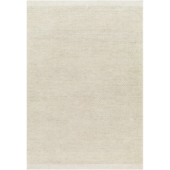 BoutiqueRugs Emlen Traditional, Transitional Area Rug - Cream, Light Gray, Black - 5' x 7'6"
