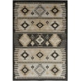 thumbnail image 1 of BoutiqueRugs Foxburg Bohemian Southwestern Colorful Area Rug - Tribal Diamond Boho Carpet for Living Room, Bedroom, Dining Room - Gray, Charcoal, Tan - 7'10" x 11'2", 1 of 10
