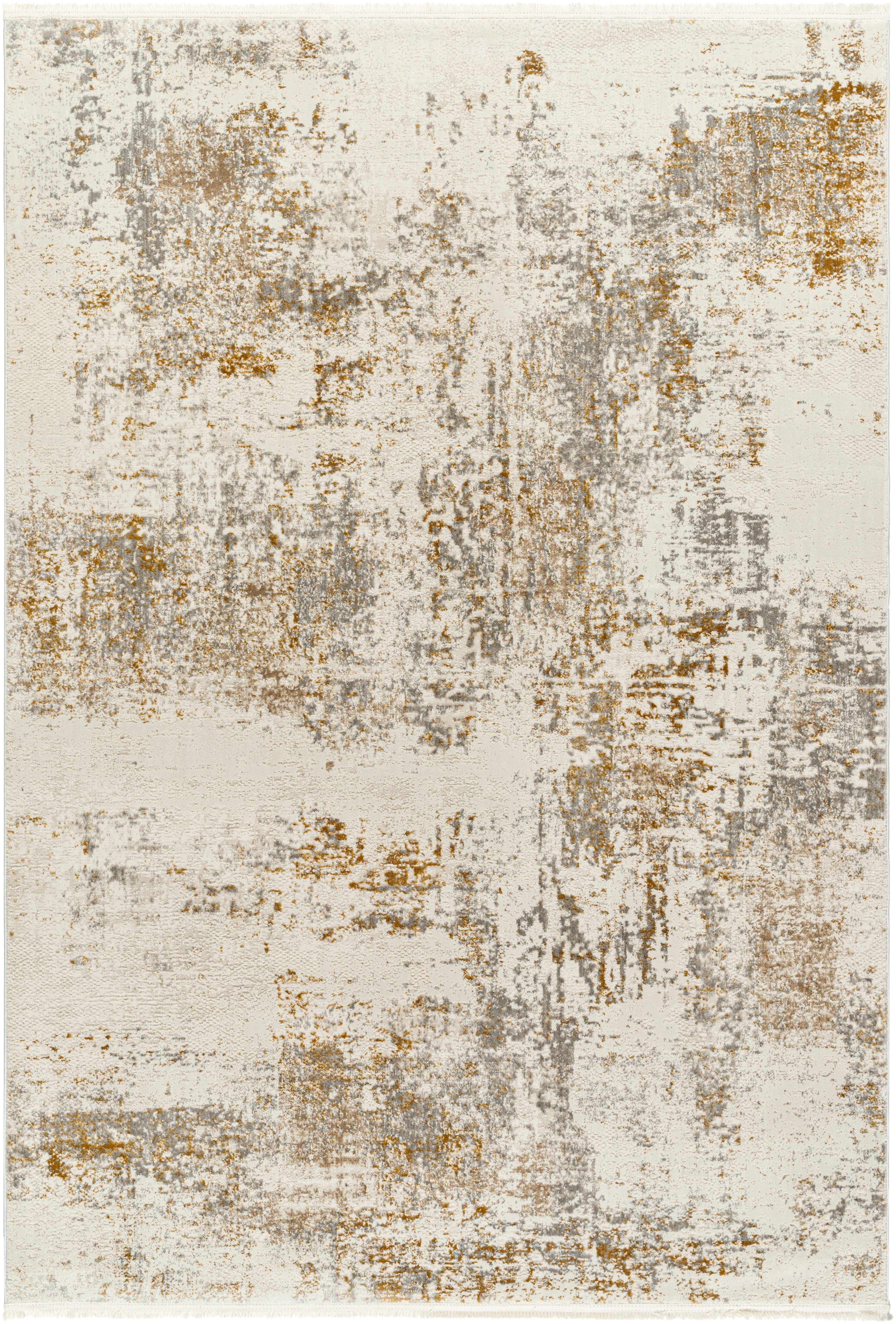 BoutiqueRugs Hatsu Contemporary Area Rug Bone, Dark Beige, Driftwood