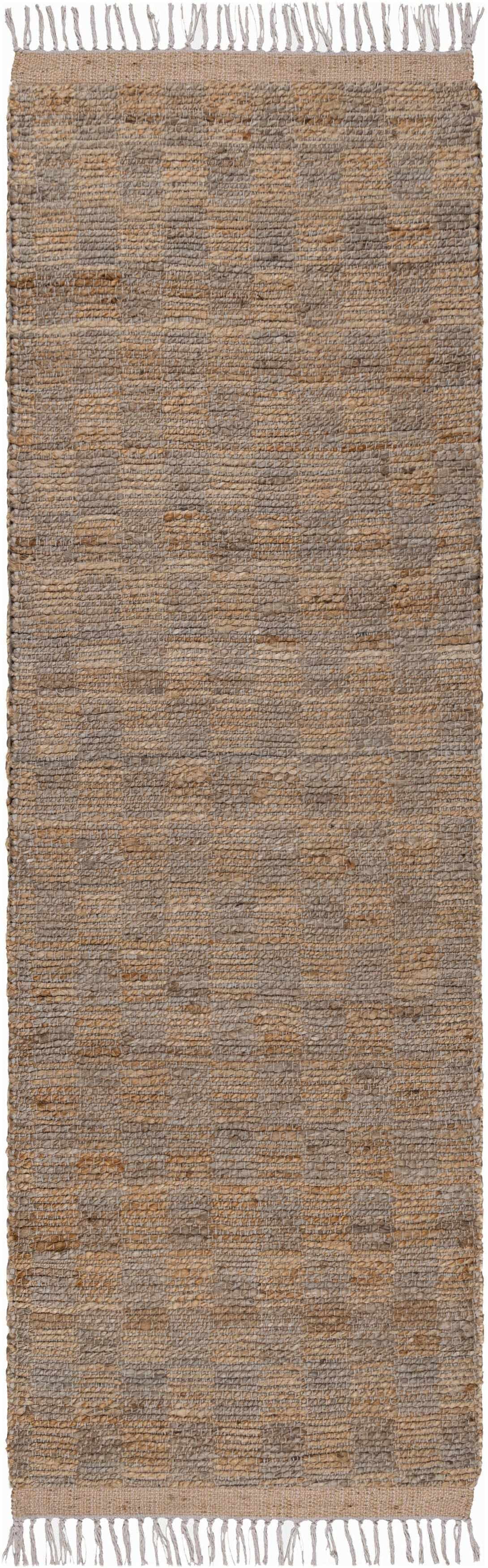 BoutiqueRugs Ionut Modern Jute Neutral Color Runner Rug - Bohemian Sea ...