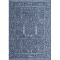 BoutiqueRugs Kamand Traditional Area Rug - Navy, Blue, Denim - 10' x 14'