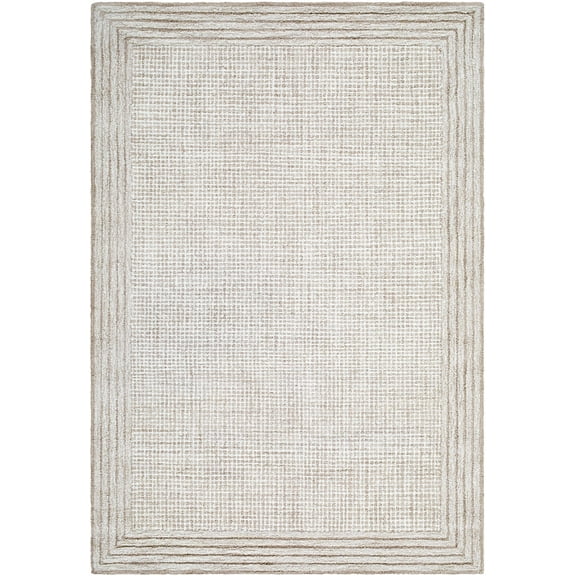 BoutiqueRugs Kayoko Traditional, Transitional Area Rug - Off White, Champagne, Light Brown - 5' x 7'6"