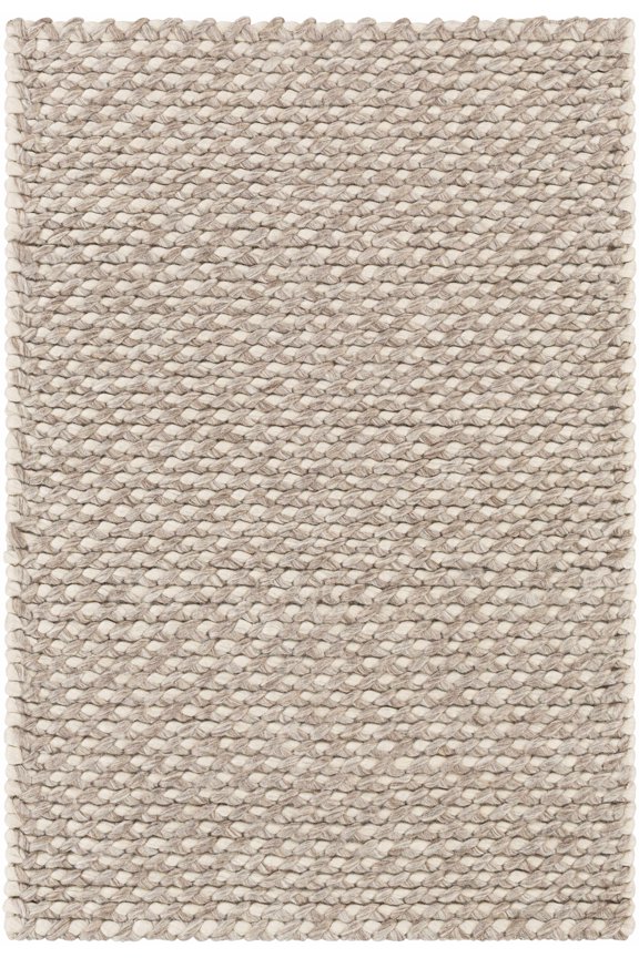BoutiqueRugs Keldron Contemporary Area Rug - Charcoal, Dark Brown, Cream - 2' x 3'