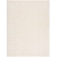 thumbnail image 1 of BoutiqueRugs Leryn Ivory Checkered Area Rug - Rose Cream - 7'10" x 10', 1 of 15