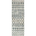 thumbnail image 1 of BoutiqueRugs Modderfontein Washable Moroccan Trellis Runner Rug - Machine Washable - Teal, Blue, Peach - 2'7" x 7'3" Runner, 1 of 12