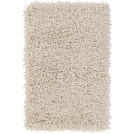 BoutiqueRugs Niobe Shags Area Rug - Cream - 2' x 3'