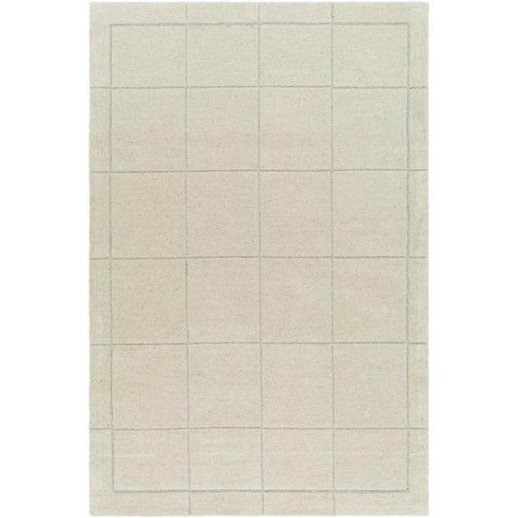 BoutiqueRugs Siarl Contemporary Area Rug - Beige - 6' x 9'