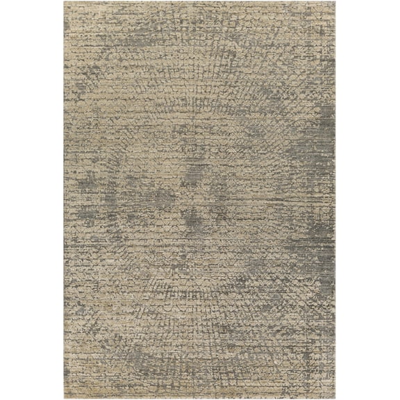 BoutiqueRugs Streatley Contemporary Area Rug - Beige, Black, Gray - 2' x 3'