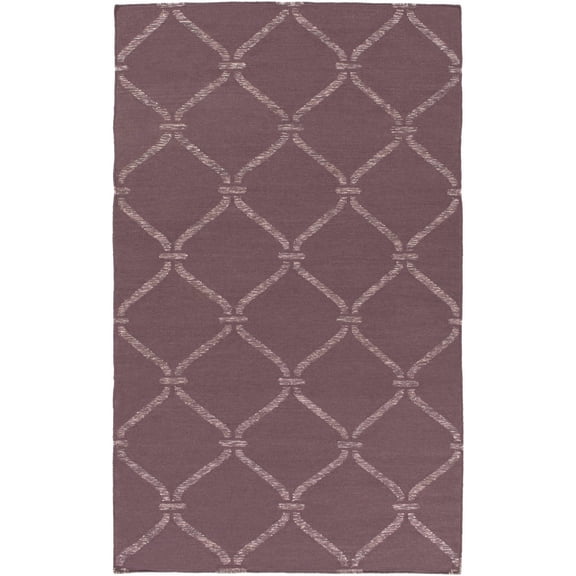BoutiqueRugs Stroudsburg Transitional Area Rug - Mauve, Light Gray - 2' x 3'