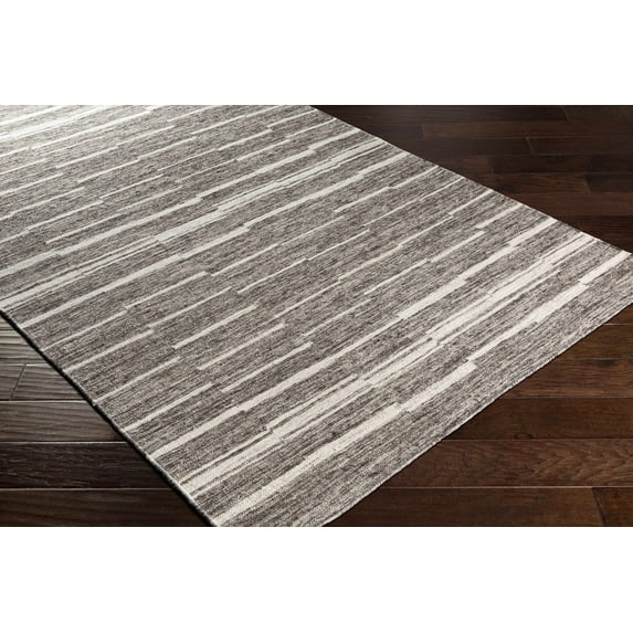 BoutiqueRugs Swavesey Bohemian, Transitional Area Rug - Charcoal, Cream, Gray - 8'10" x 12'