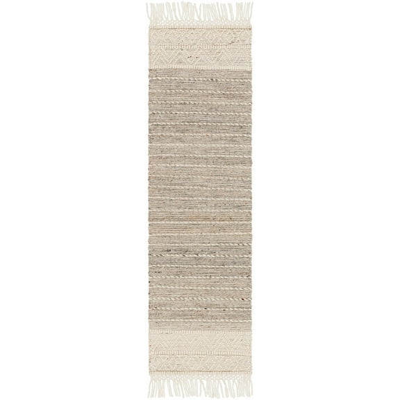 Boutique Rugs Veruela Traditional, Transitional Runner Rug - Cream, Tan, Medium Brown - 2'6" x 8' Runner