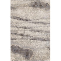 BoutiqueRugs Vincentown Contemporary Area Rug - Charcoal, Dark Brown, Denim - 2' x 3'