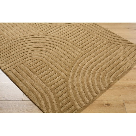 BoutiqueRugs Whan Contemporary Area Rug - Camel, Sandstone, Taupe - 8' x 10'