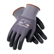 Bouton 112-34-874-L Maxiflex Ultimate 15G Gry Nylon Shell Blk MicroFoam Glove Large