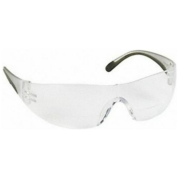 Bouton Optical Bifocal Safety Read Glasses,+1.25,Clear 250-27-0012