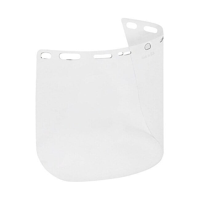Bouton Optical Safety Visor,Clear Polycarbonate 251-01-5201 Pack of 3
