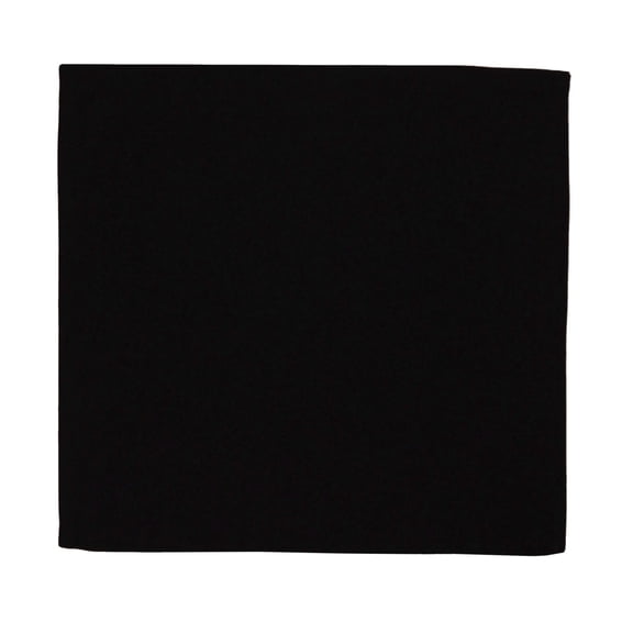 Bouvier Black - Solid Black Napkin - 4 Pack