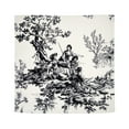thumbnail image 1 of Bouvier Black - Toile Napkin - 4 Pack, 1 of 2