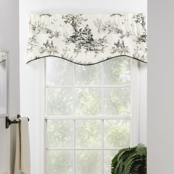 Bouvier Black Winston Valance - Toile