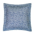 thumbnail image 1 of Bouvier Blue Leaf Euro Sham, 1 of 1